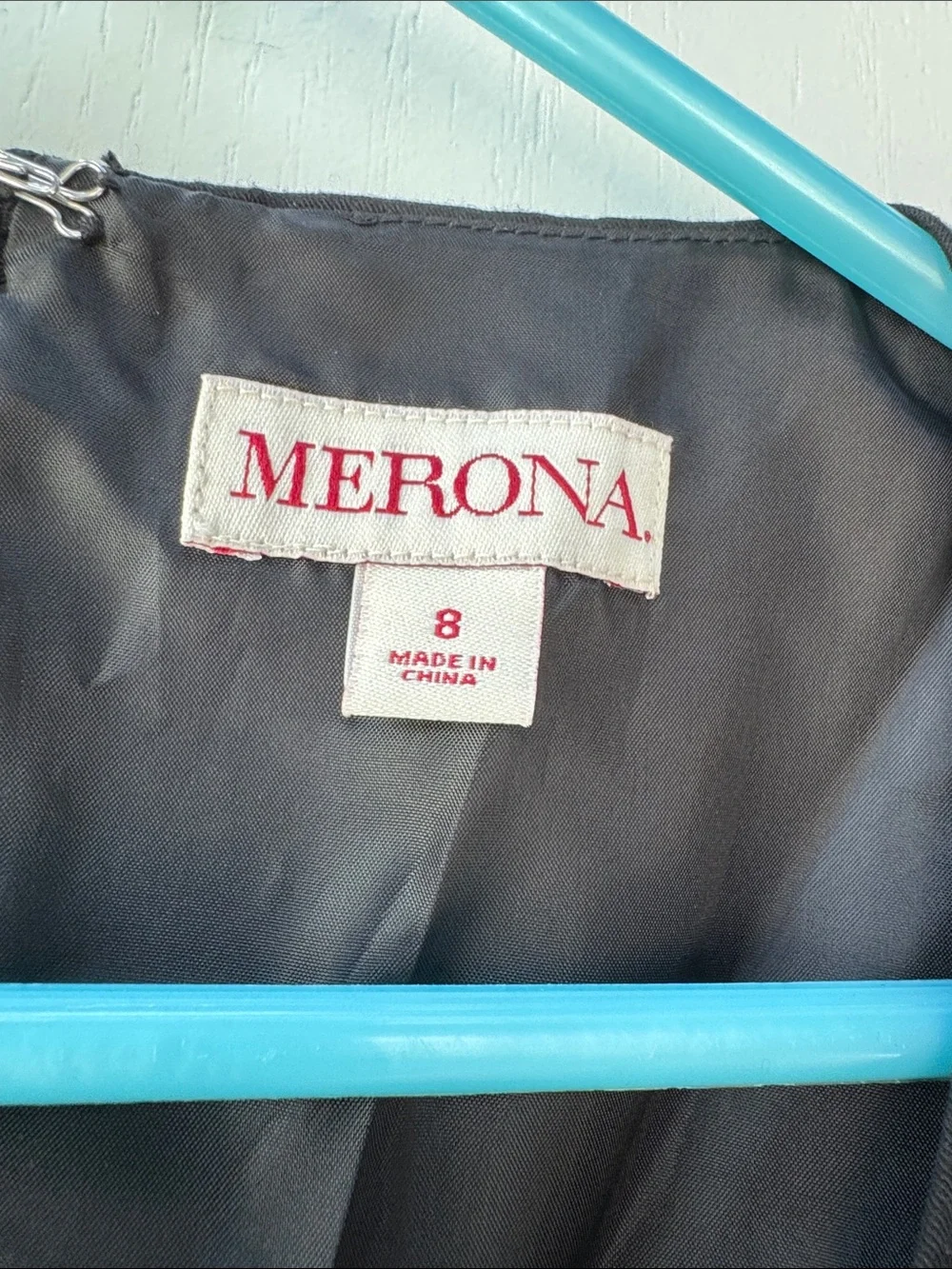 NWT Merona Black Sleeveless Belted Fit-and-Flare Dress
